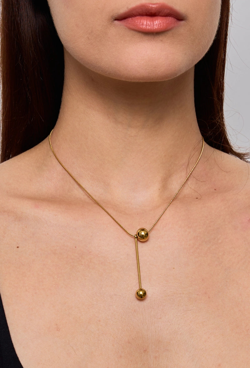 Silver Flow Necklace