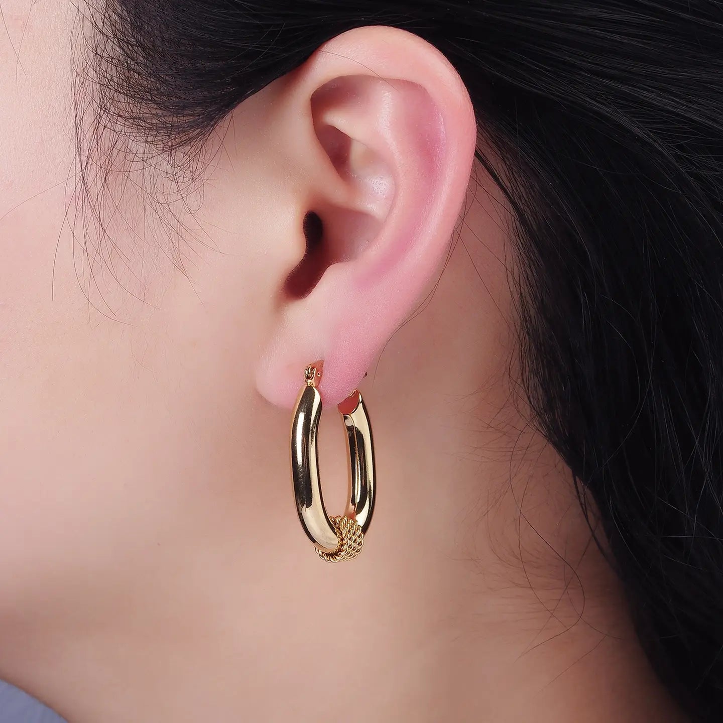 Aurene Hoops Gold