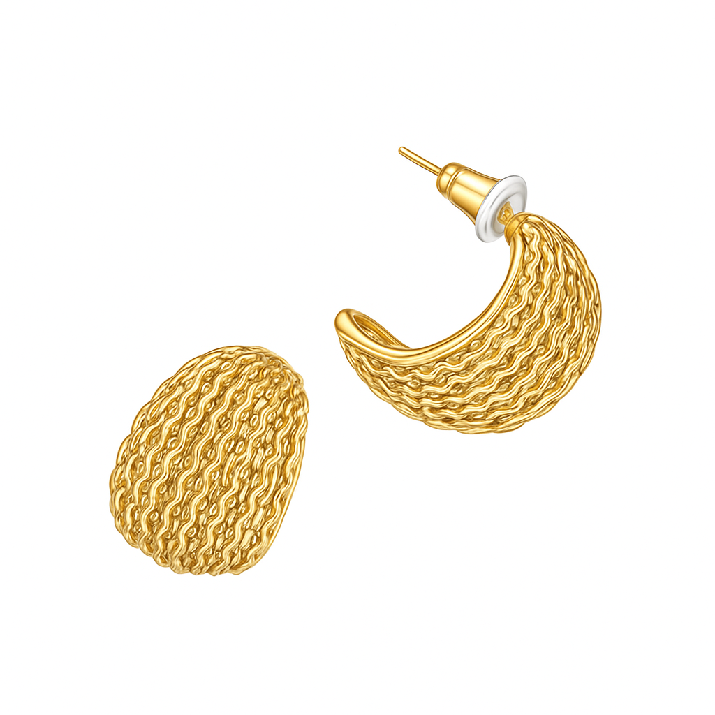 Eclat Textured Studs