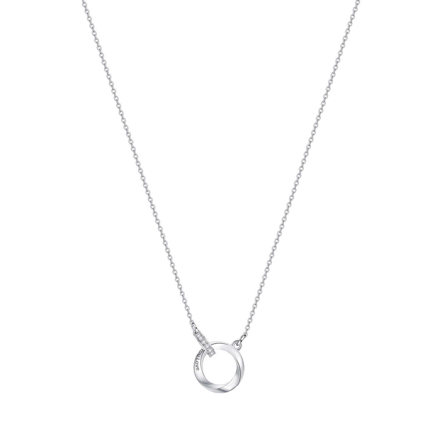 Infinite Bond Neckalce 925 Sterling Silver