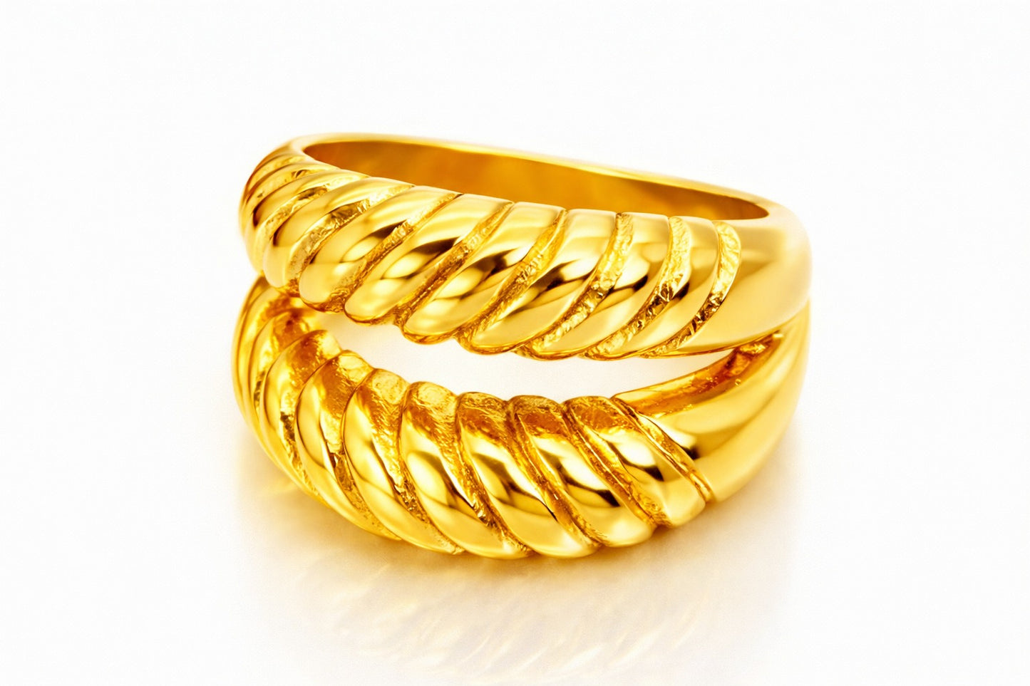 Mira Wrap Ring Gold