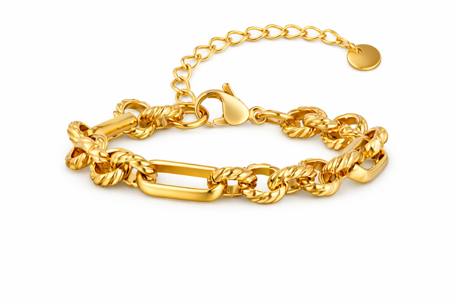 Serenity Twist Bracelet Gold