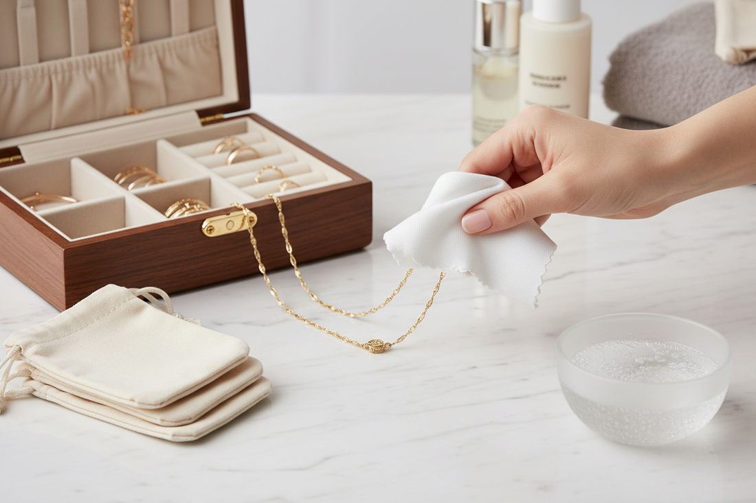 How to Care for Your Stainless Steel Gold Plated and 925 Sterling Silver Jewelry