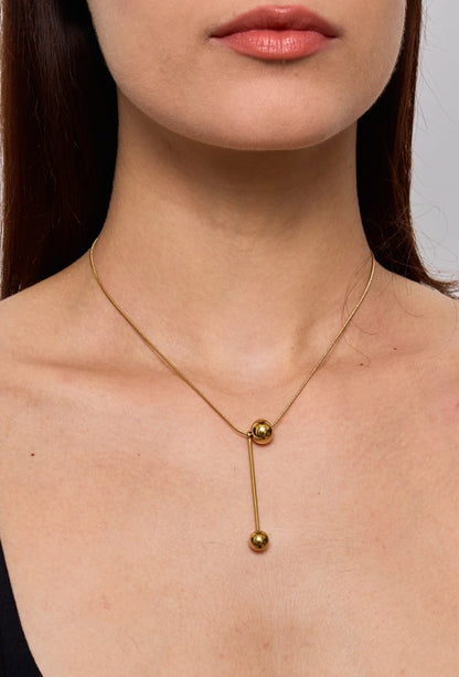 Silver Flow Necklace