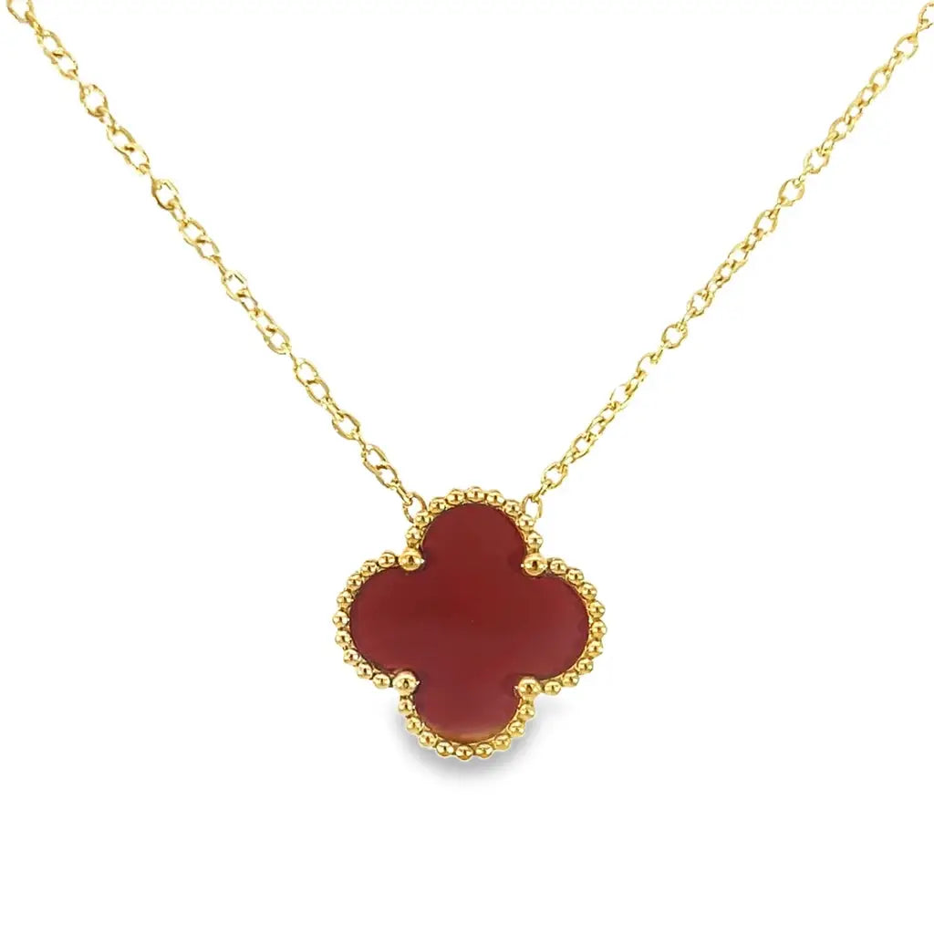 Aura Clover Necklace