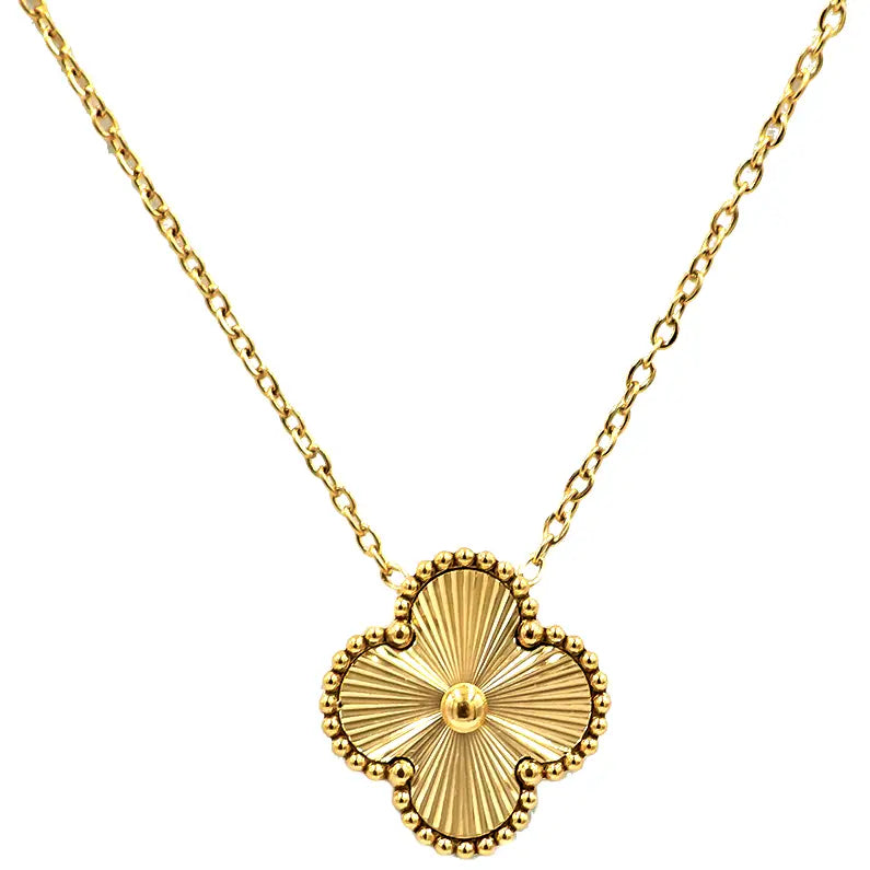 Aura Clover Necklace