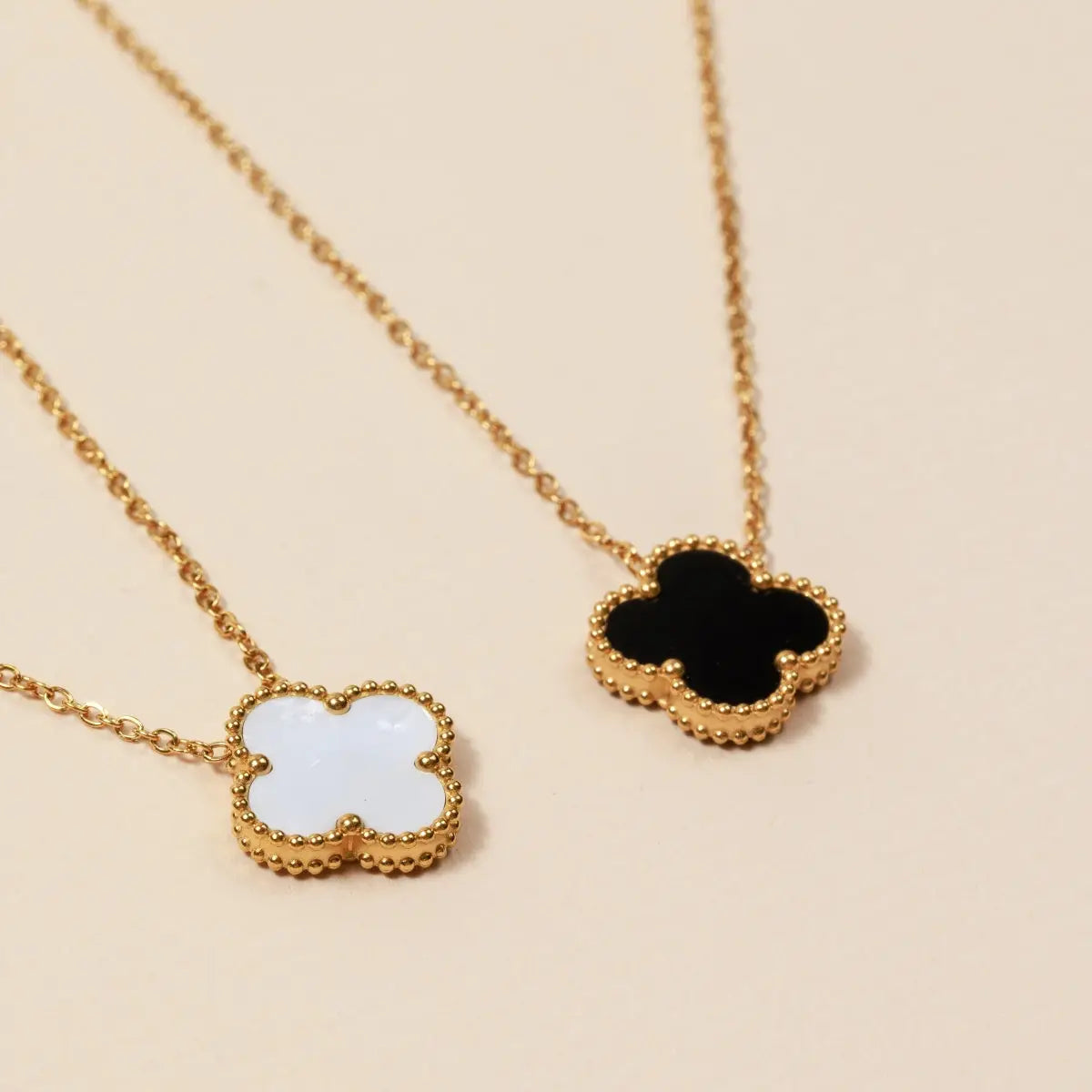Aura Clover Necklace