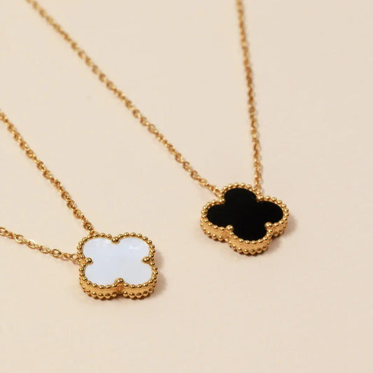 Aura Clover Necklace