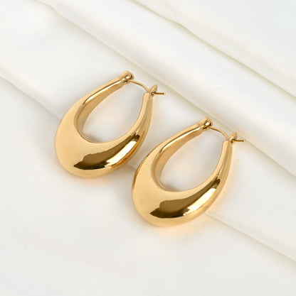 Aurea Drops Hoop Gold