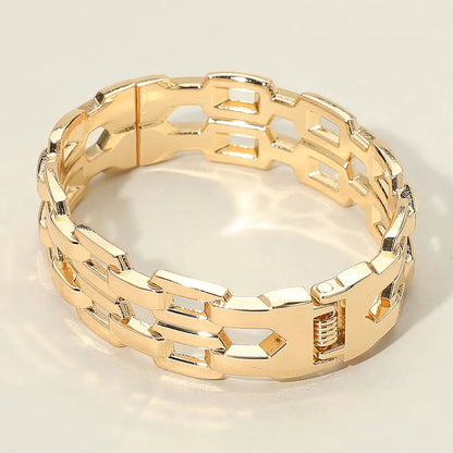 Bold Aura Cuff Gold