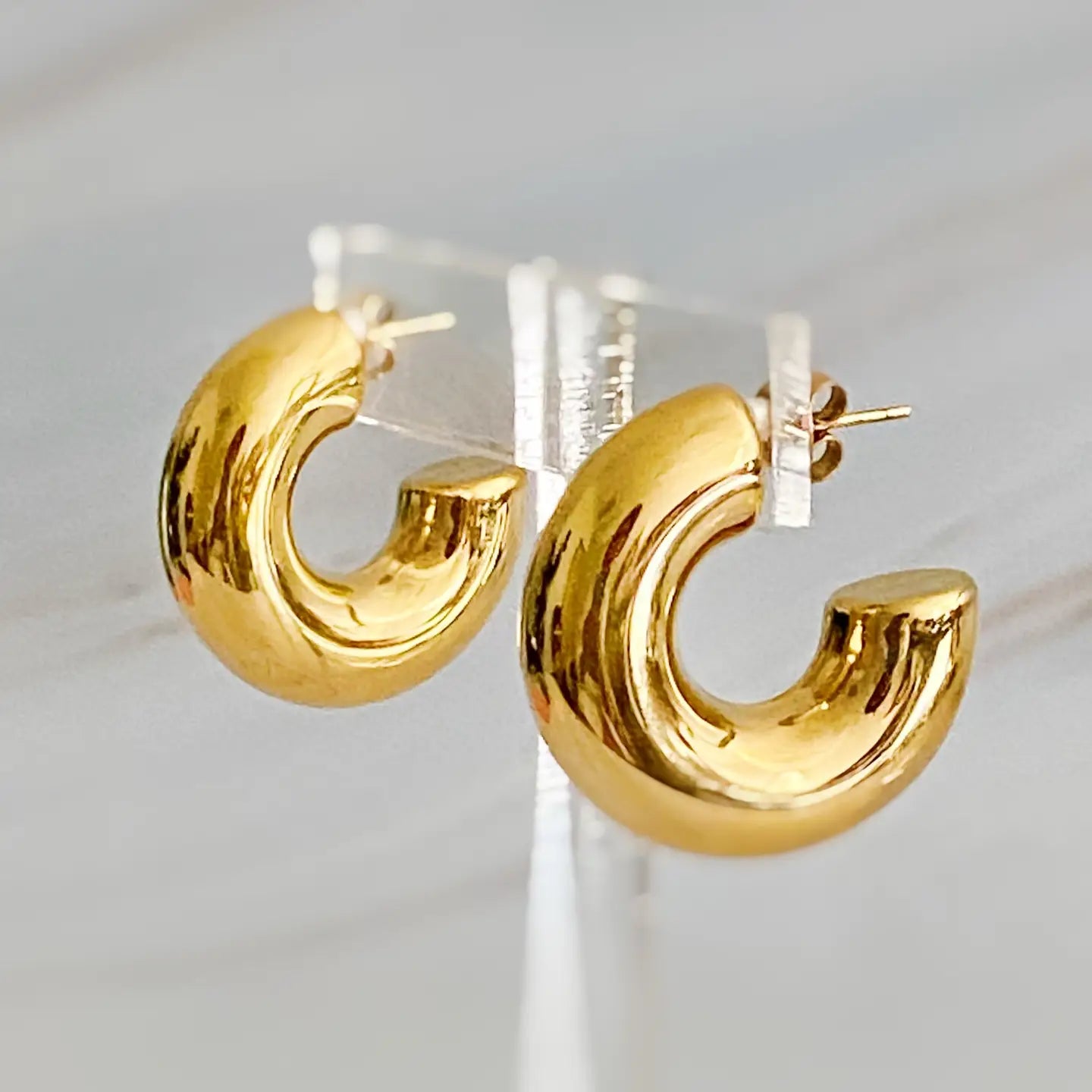 Bold Luxe Hoops Gold