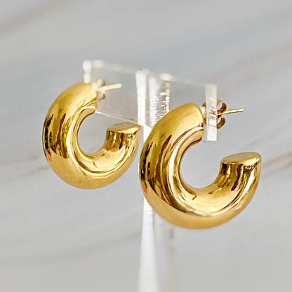 Bold Luxe Hoops Gold