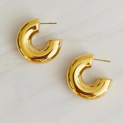 Bold Luxe Hoops Gold