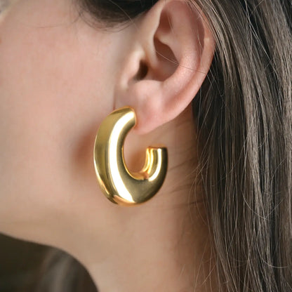 Bold Luxe Hoops Gold