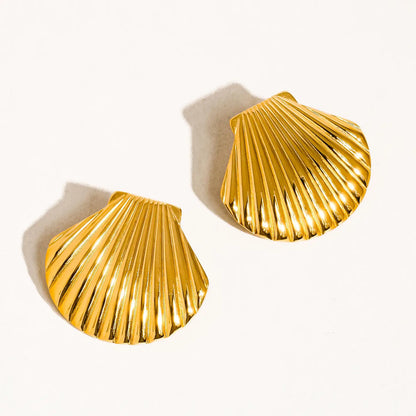 Coastal Glow Two Tone Studs