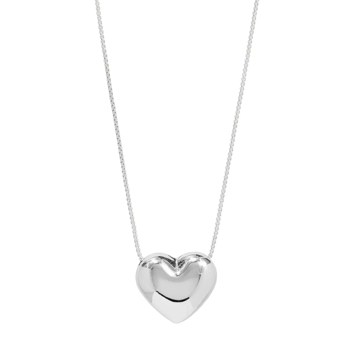 Eterna Heart Necklace 925 Sterling Silver