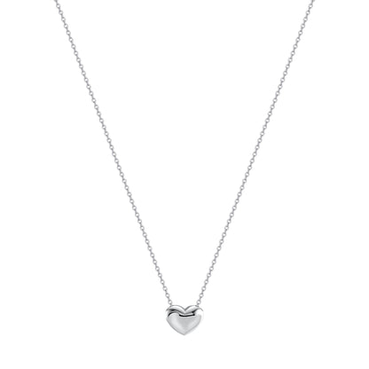 Eterna Heart Necklace 925 Sterling Silver
