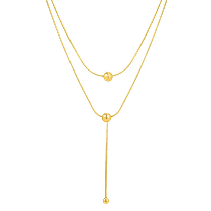 Golden Flow Necklace
