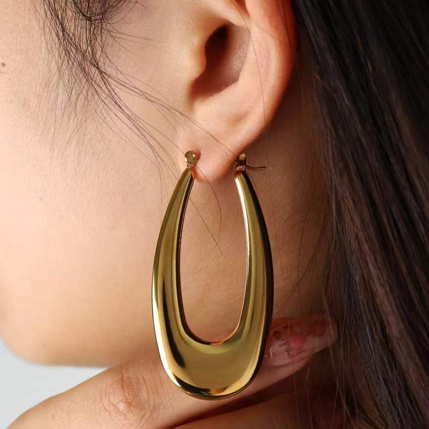 Infinity Drop  Gold & Silver Earrings