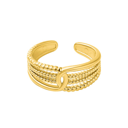 Linea Open Ring Gold