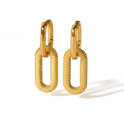 Linked Luxe Drops Gold