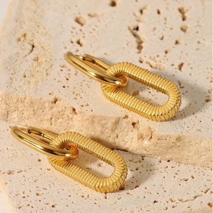 Linked Luxe Drops Gold