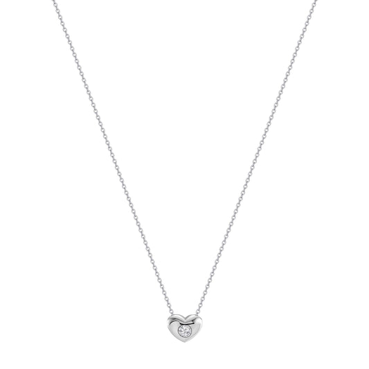Lumier Heart Necklace 925 Sterling Silver