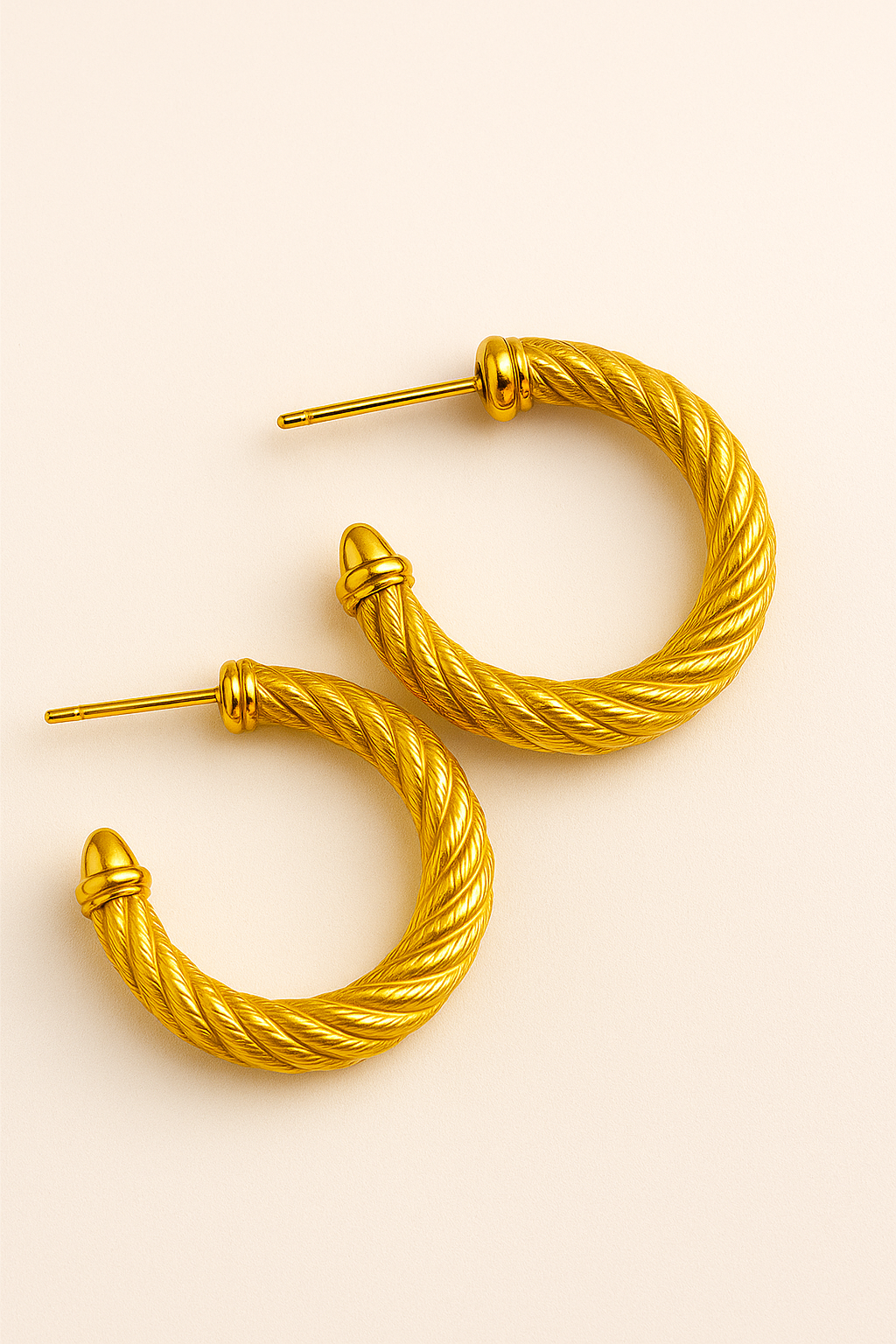 Marbella Rope Hoops Gold