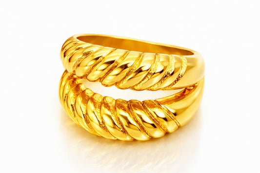 Mira Wrap Ring Gold
