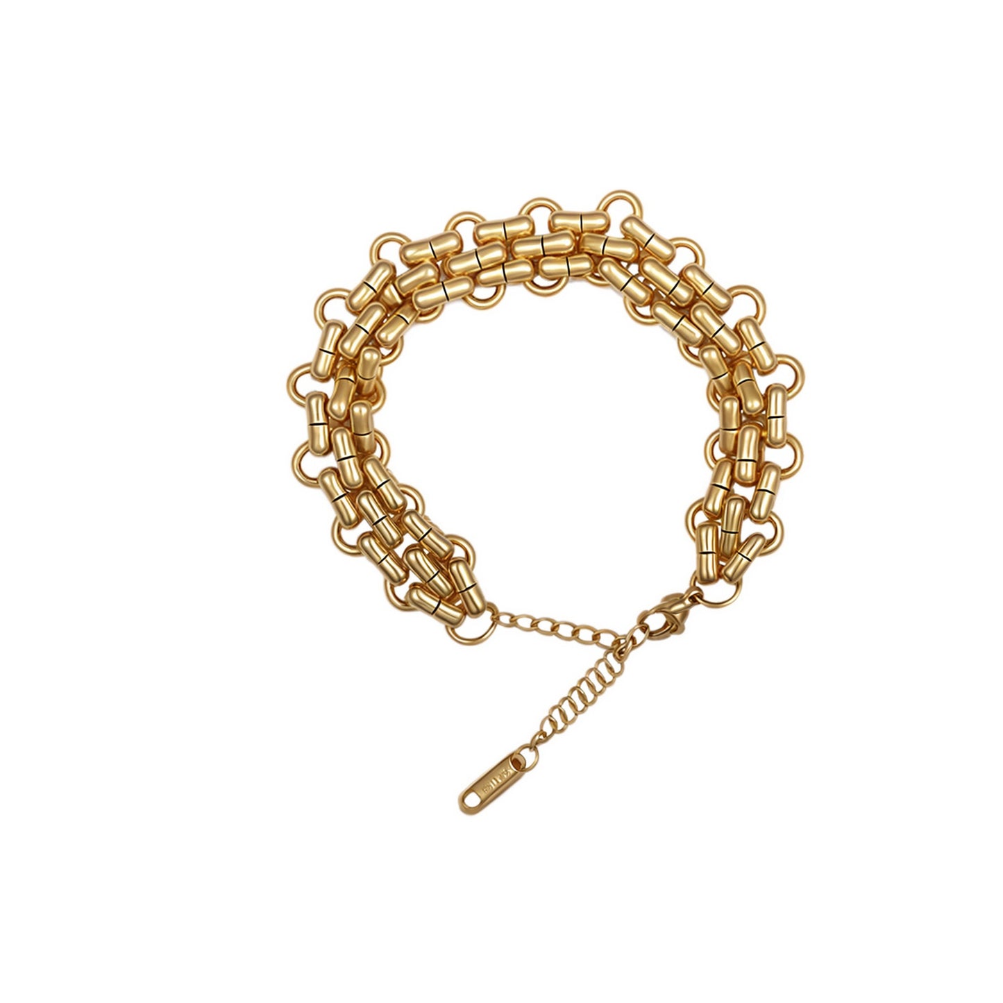 Nova Mesh Chain Bracelet Gold
