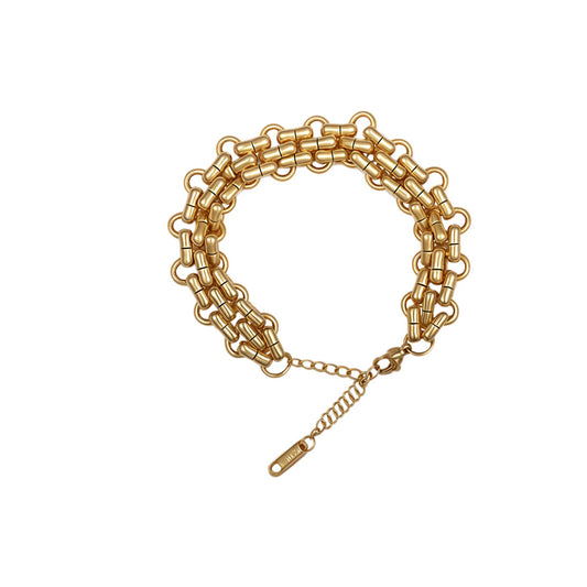 Nova Mesh Chain Bracelet Gold