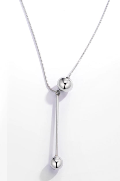 Silver Flow Necklace