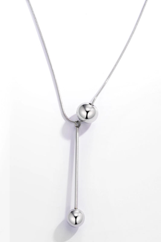 Silver Flow Necklace