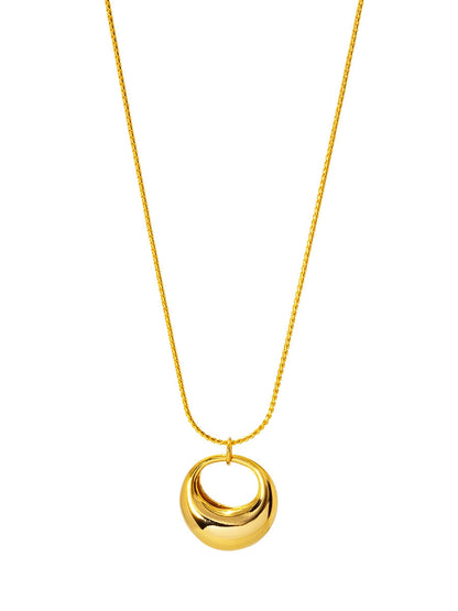 Solace Pendant Necklace Gold