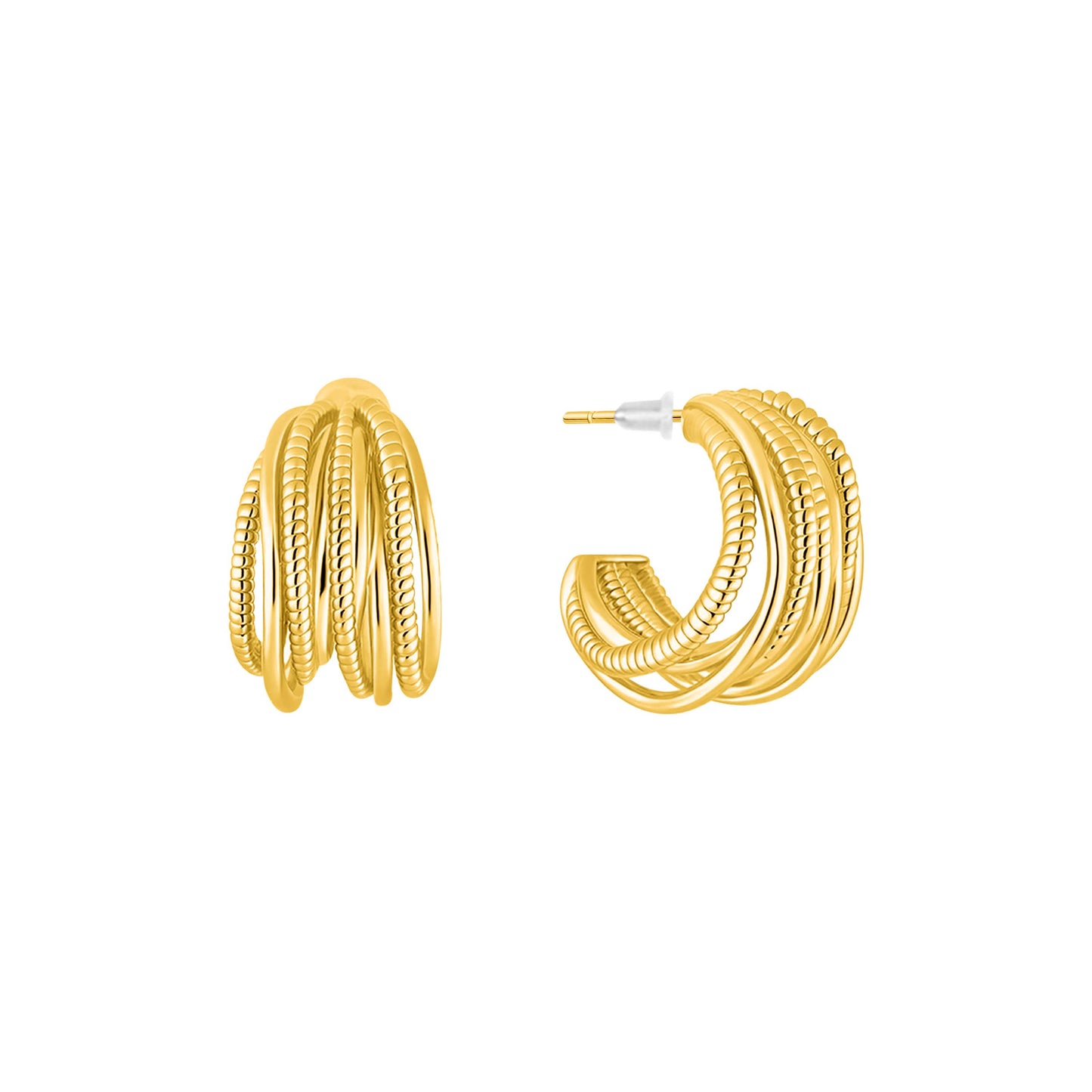 Solene Mini Hoop Gold