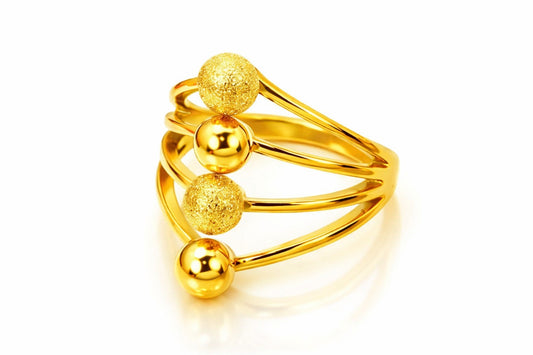Stellar Duo Ring Gold
