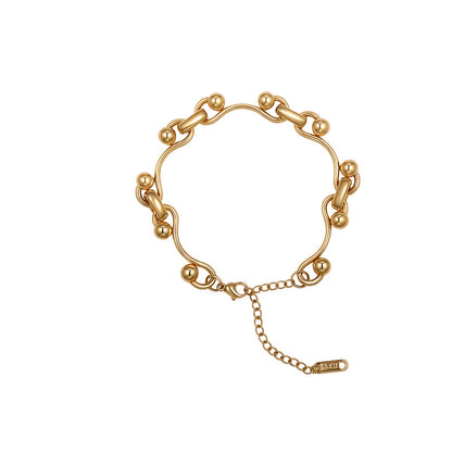 Stellar Chain Bracelet Gold