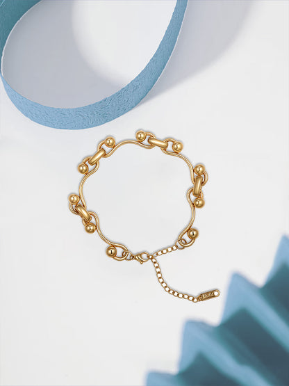 Stellar Chain Bracelet Gold
