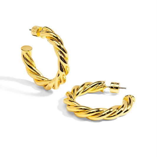 Twila Hoops Gold