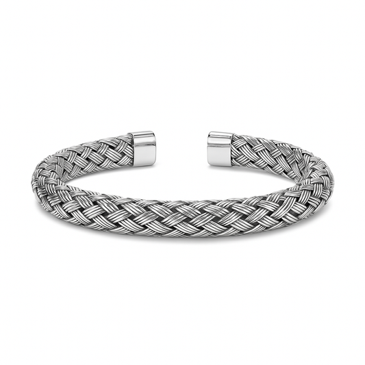 Woven Bracelet Silver
